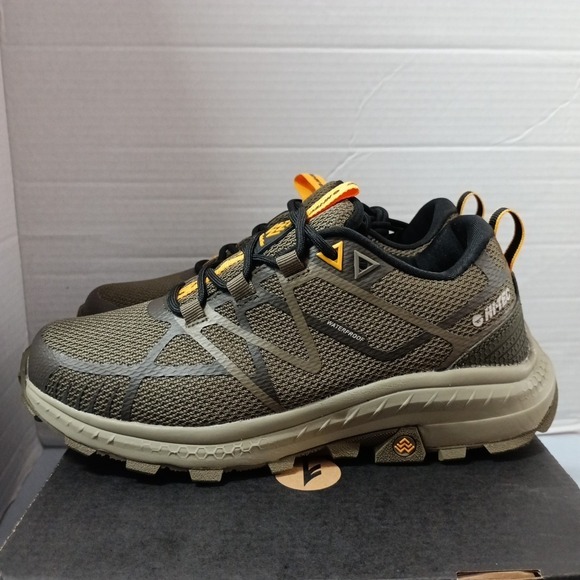 Hi-Tec Aww Mauna Women's Light Weight Comfort Breathable Hiker Dk Green Size 7 - Picture 5 of 10